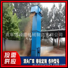 水泥沙子送料机 非标加工粮食自动输送机 TD160皮带斗式提升机