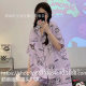 New Japanese Ins Pajamas Women's Summer Cute Cartoon Lapel Cardigan Loose Thin Short-sleeved Shorts Home Clothes