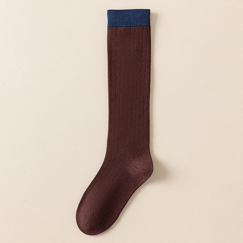 Coffee socks dark blue socks / One size fits all