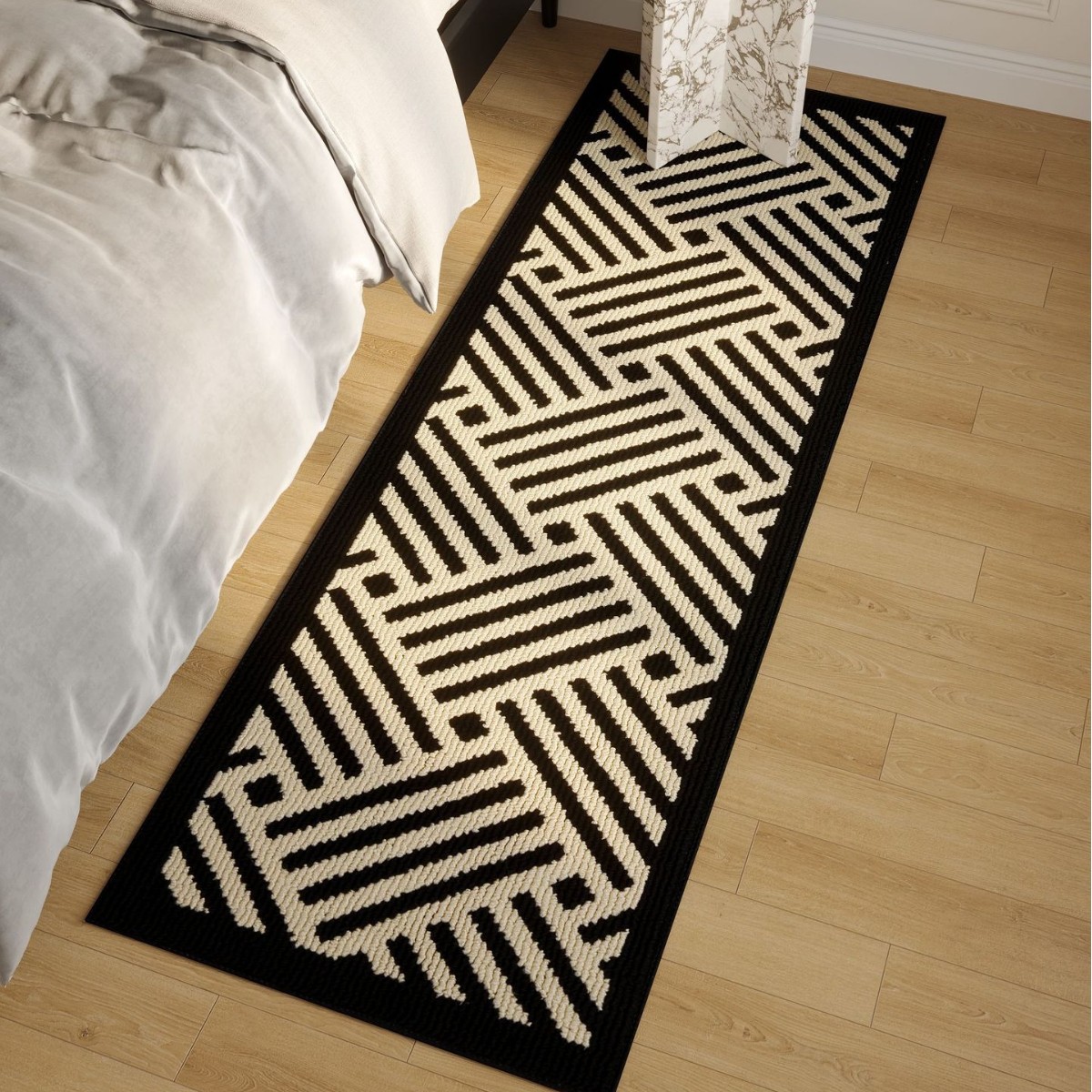 주방 바닥 매트, 물 흡수성, 가정용, 미끄럼 방지 카펫, 침대 옆, 얼룩 방지, 침실, 관리 용이, 발 매트, 포름알데히드 무첨가, 편안함