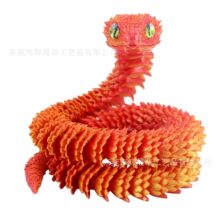 3D Printed Snake Animals2025���ꁆ�R�d�¿�3D��ӡ���`���ߔ[��