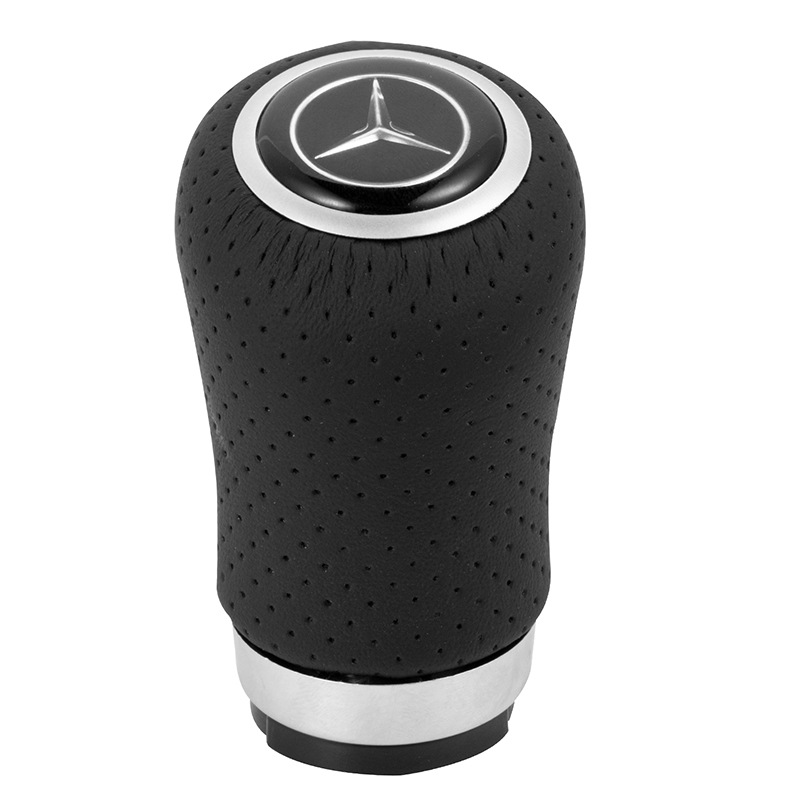 Adecuado para Mercedes-Benz Vito w638 w639 cambio cabeza perforación cuero material cambio balonmano grande estándar image 3