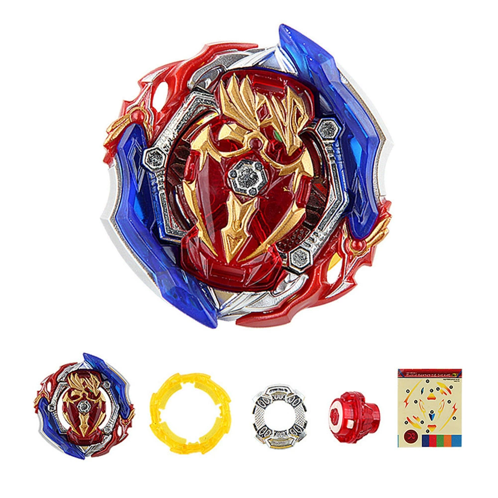 Spinning top, metal launcher, pen, handle, set, toy, (Cross-border trading)