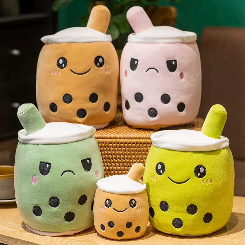 (Cross-border trading), double-sided pillow, plush multicoloured doll, tea cup