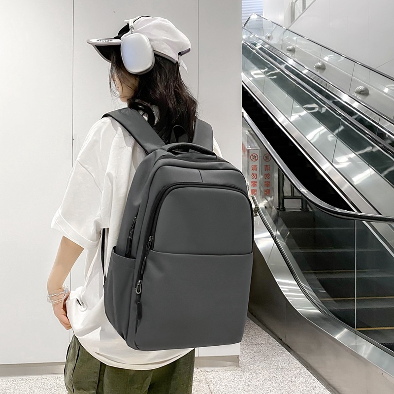 Business Backpack for Men, Large Capacity Dual-Shoulder Bag, Schoolbag for High School and University Students, Business Travel Laptop Dual-Shoulder Backpack