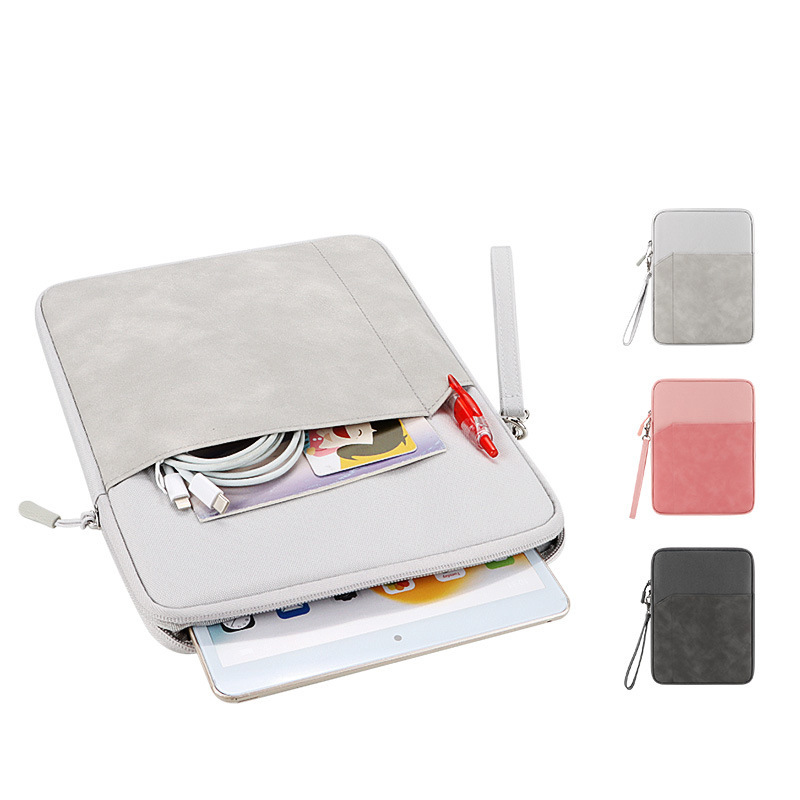 Wholesale iPad Tablet Bag Liner Bag Satchel Cosmetics Bag Suitable for Business Travel, Light and Thin, Can Be Printed with Logo