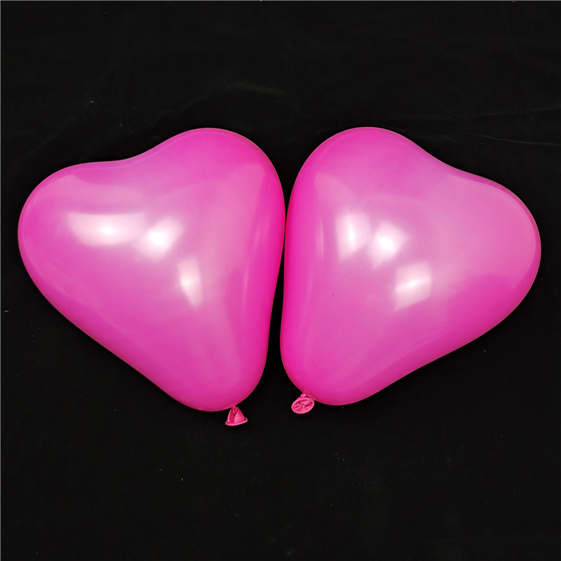 Globo de amor decoración de la habitación de la boda centro comercial actividad diseño globo de látex en forma de corazón celebración confesión globo en forma de corazón