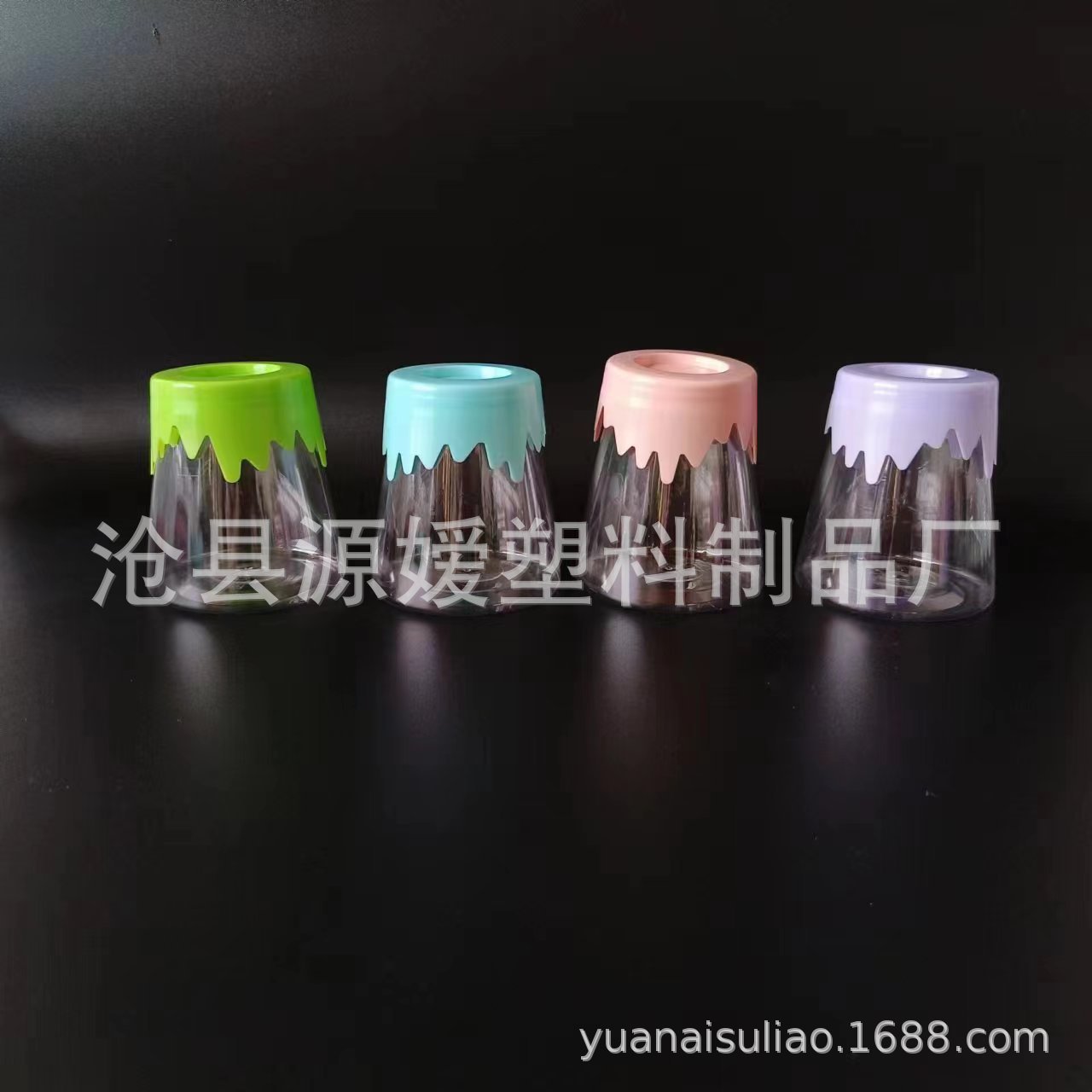 生产创意卡通头饰小皮筋瓶  一次性儿童头筋发圈橡皮筋瓶泡泡胶瓶