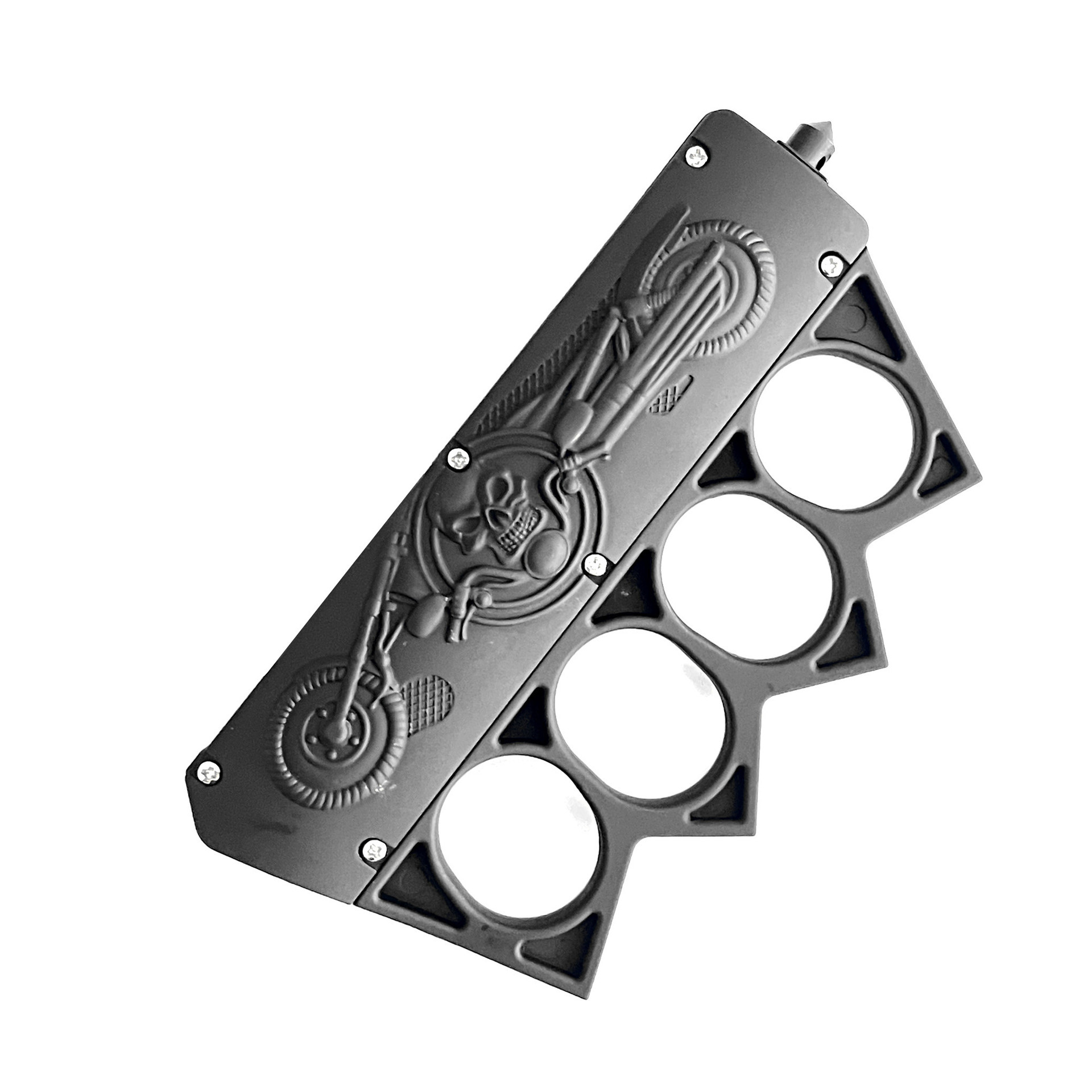 户外微技术拳套多功能ABS柄户外野营露营多用汽车破窗工具edc随身