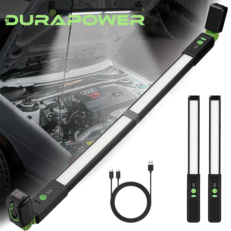 亚马逊汽车工作灯充电款1200lmLED铝合金长条灯LED检修灯定制批发