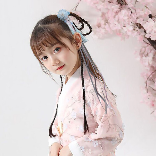 New Hanfu Hair Accessories Retro Tang Style Decorative Hairpins for Women Ethnic Style Grape Flower Hair Clips Wholesale Children Ancient Style Headwear