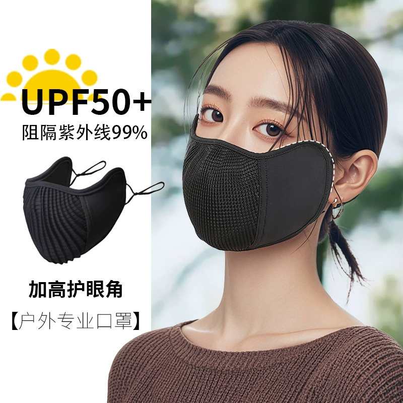 Summer thin breathable medical mask, sun protection, UF-protection, eyes protection