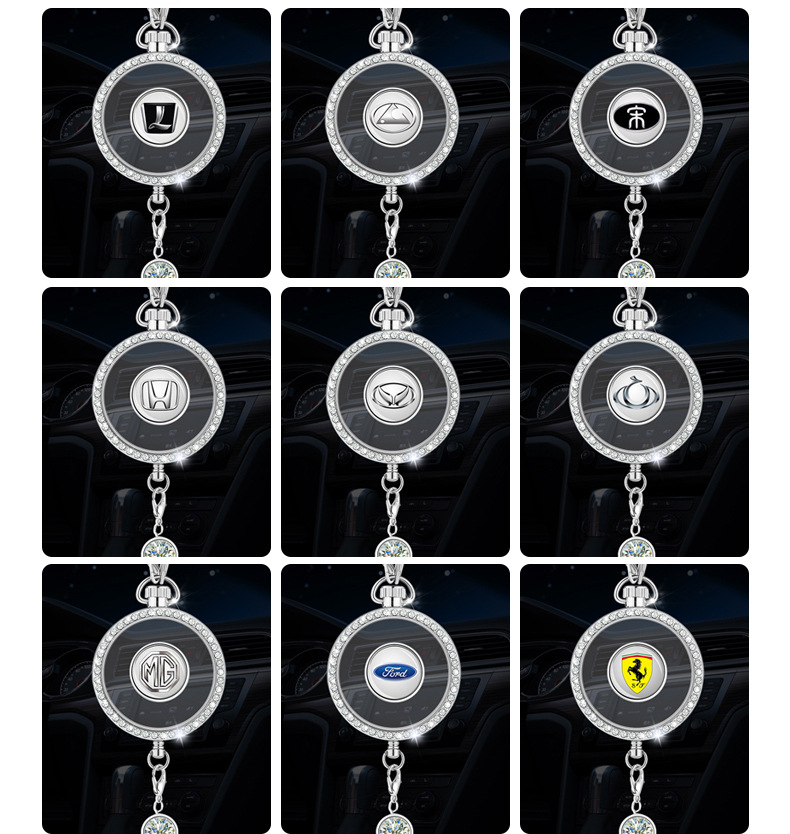 Specially Designed for Foreign Trade, Perfume Car Hangings, Aromatherapy Car Accessories, Long-Lasting Light Fragrance, High-End Fragrance for Men, and Car Interior Decorations for Women