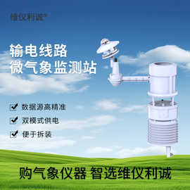工厂现货输电线路微气象站电力微环境气象监测系统实时数据传输