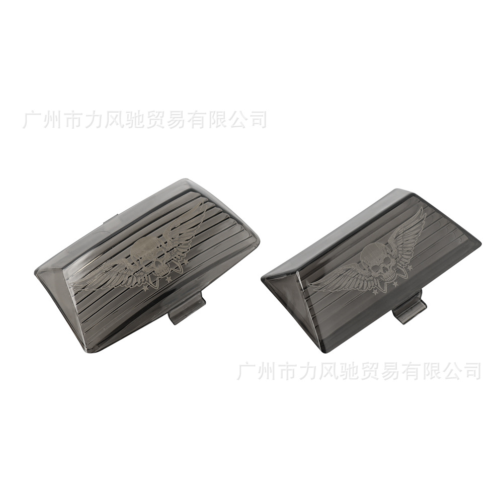 Cobertura de lente de punta para para motorcicleta delantera y trasera para Harley Travel Electra Glide delantera y trasera