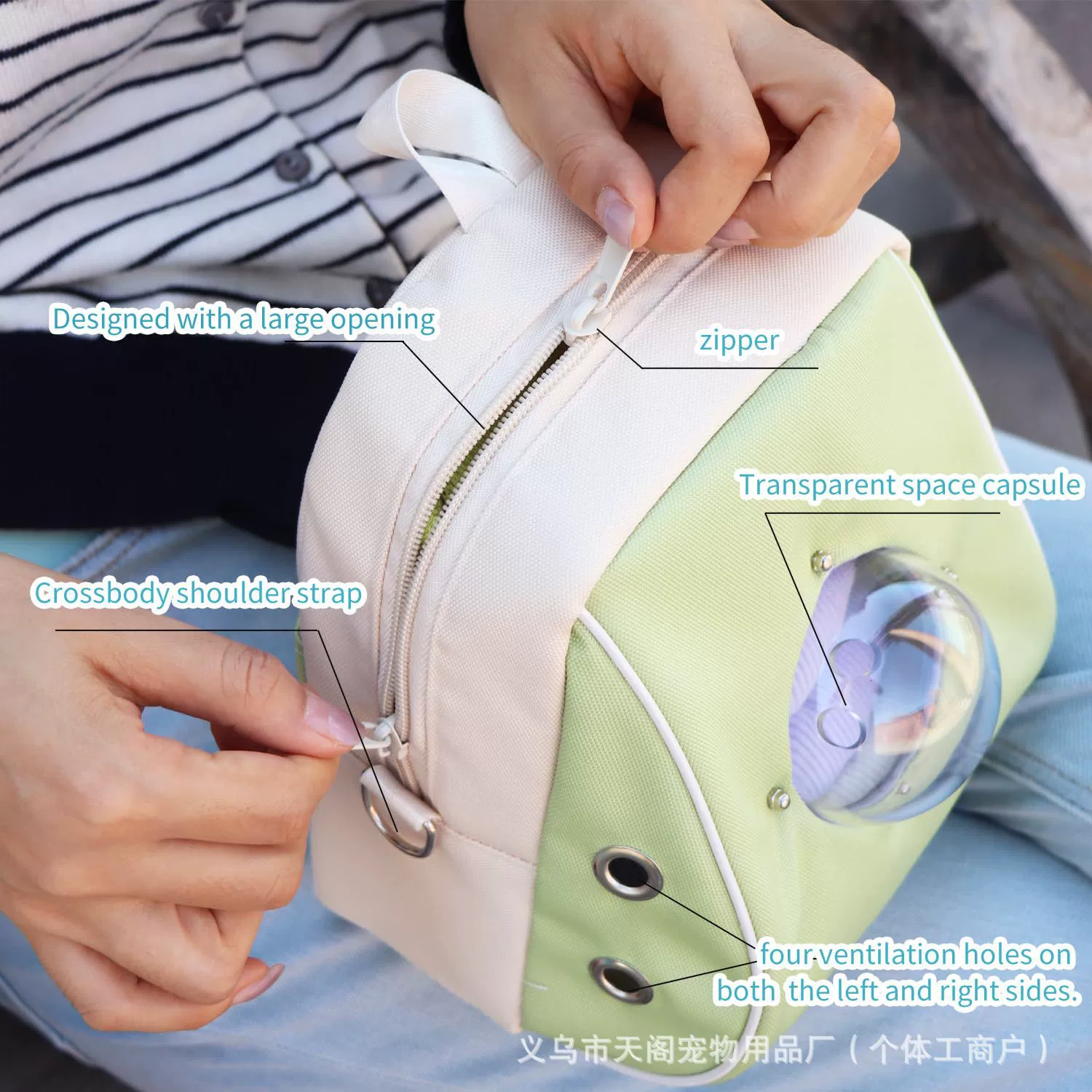 (Cross-border trading), space handheld backpack to go out, purse, bag