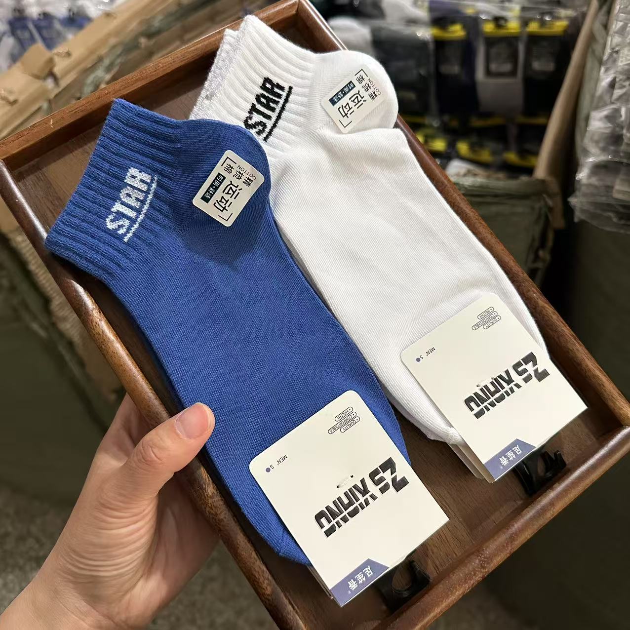 Wholesale Spring and Summer Sports Socks, Men's Short Socks, Zhuji Cotton Socks, Men's Short Tube Socks, Thin Breathable Korean Style Women's Socks