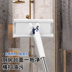 2024年新款夾布拖把洗臉巾拖把迷你小拖把洗臉巾二次利用平板拖把