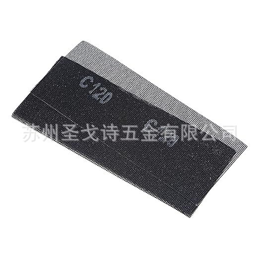 115*280mm,115*140mm棕刚玉碳化硅网格砂纸粗网格砂黑色网眼砂布