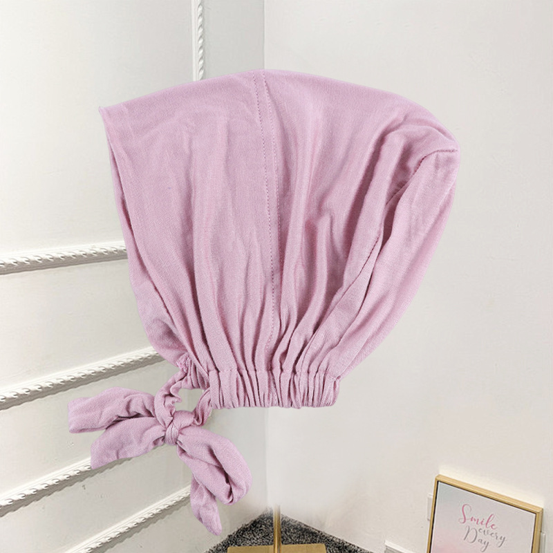 새로운 모달 솔리드 컬러 심플한 탄성 밴드 바텀 캡 끈 조절이 가능한 솔리드 컬러 캡