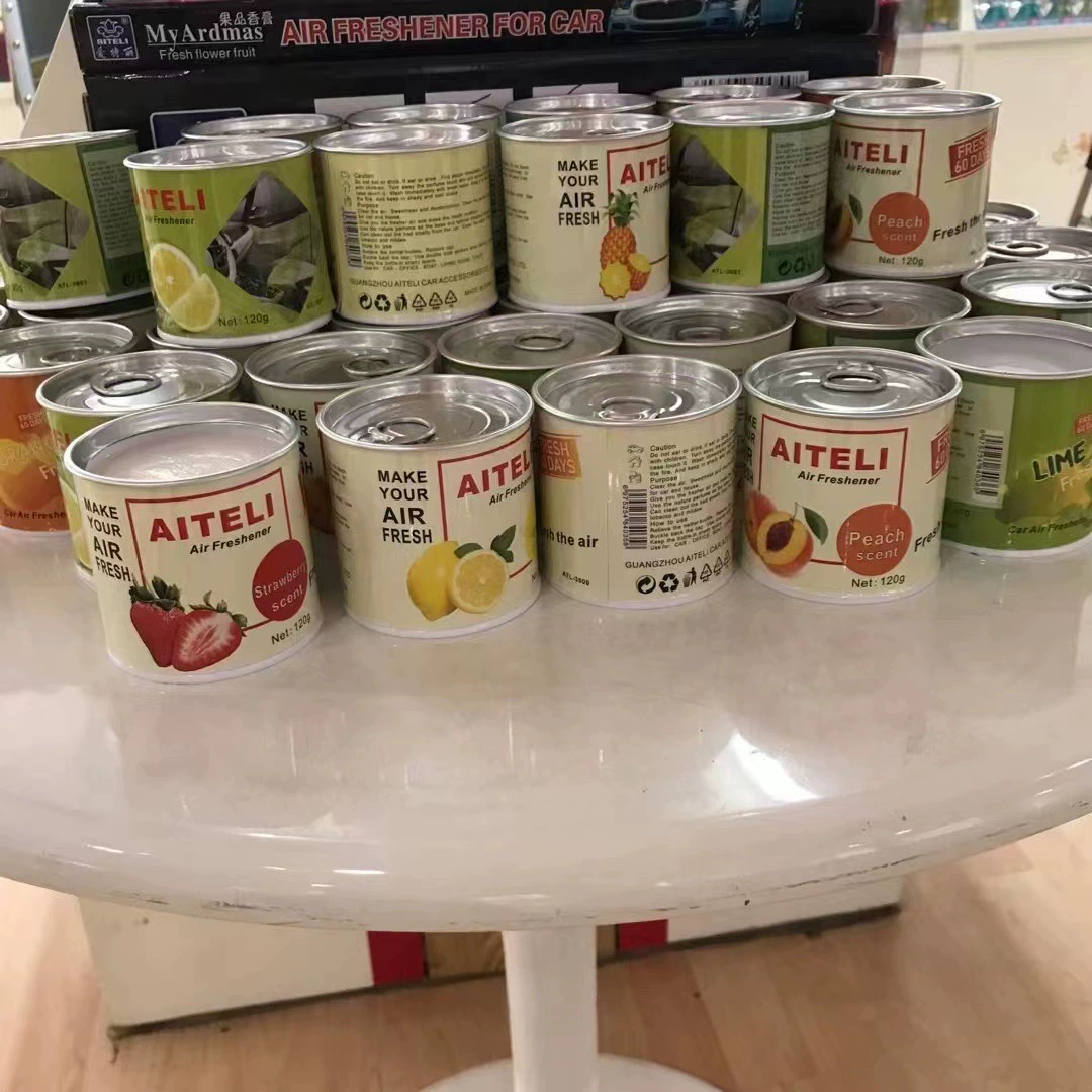 Aitri Автомобильные твердые духи Автомобильные духи Стойкий легкий аромат Свежий дезодорант Ананас Лимон