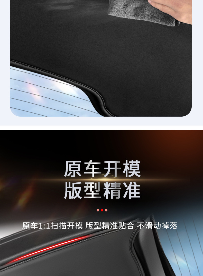 Suitable for Beijing Hyundai New Shengda Trunk Tailgate Protective Pad Ix45 Car Trunk Sticker Anti-Kick Pad Modification