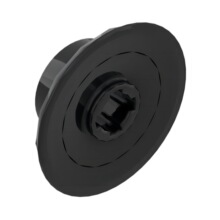 【50g】MOC小颗粒积木50254国产兼容乐高零配件8x1.4mm小号火车轮