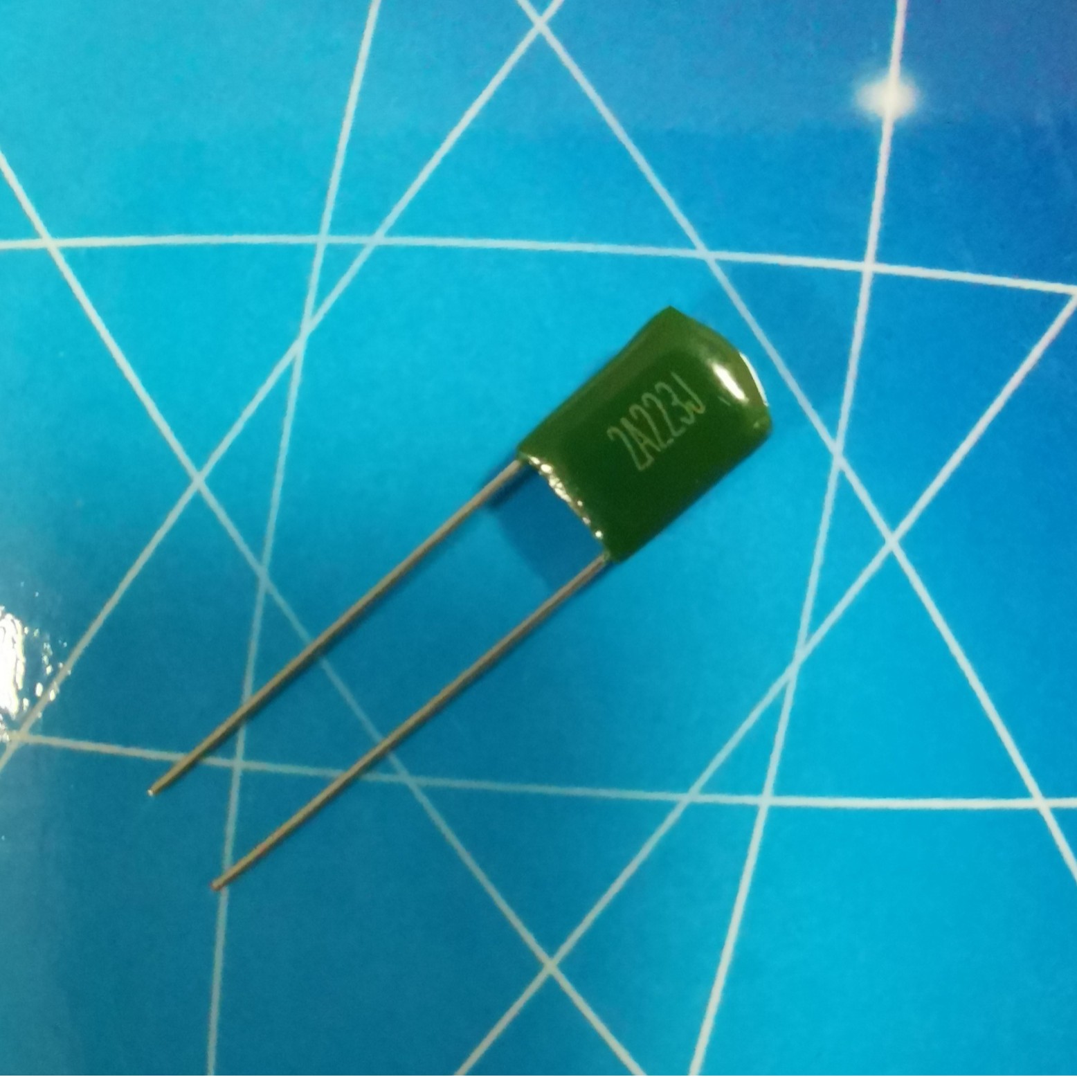 厂家直销104涤纶电容2A0.01uF,CL11型聚酯膜箔式电容器2A102