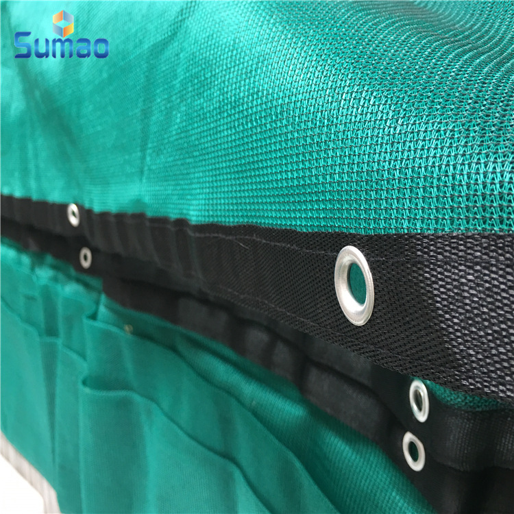 亚马逊热销塑料聚乙烯抗紫外线庭院阳台栅栏绿色圆丝隐私围栏网