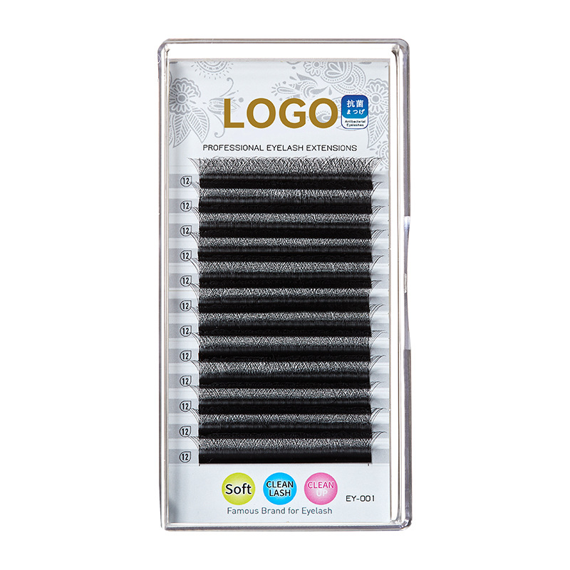 Fábrica de injerto de flores 6D pestañas densas gran capacidad doble capa de trébol pestañas 0.07 falsas pestañas densas al por mayor