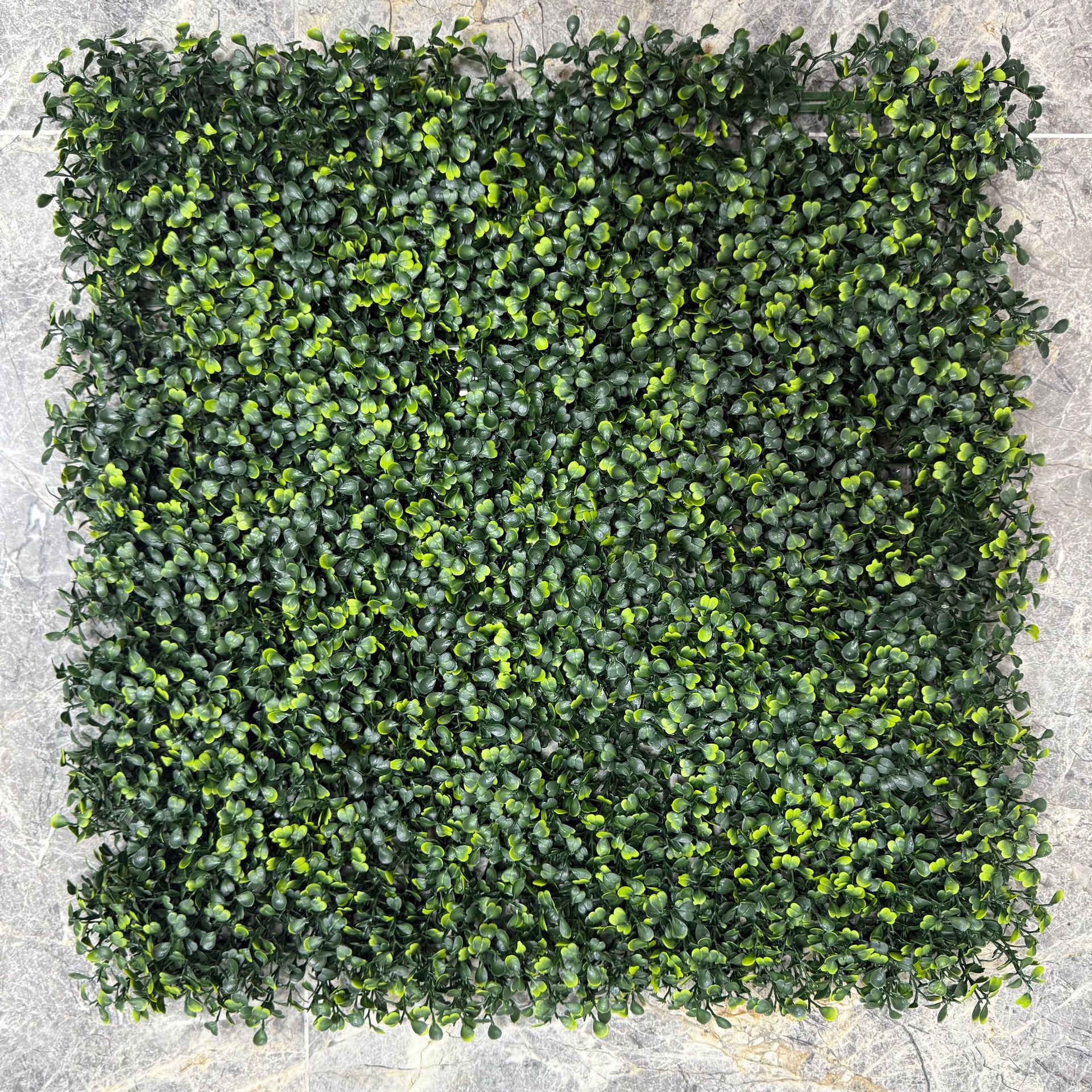 Flor artificial creativa Pared de césped decorativo interior planta verde techo artificial pared de fondo fábrica al por mayor Pared de Planta artificial