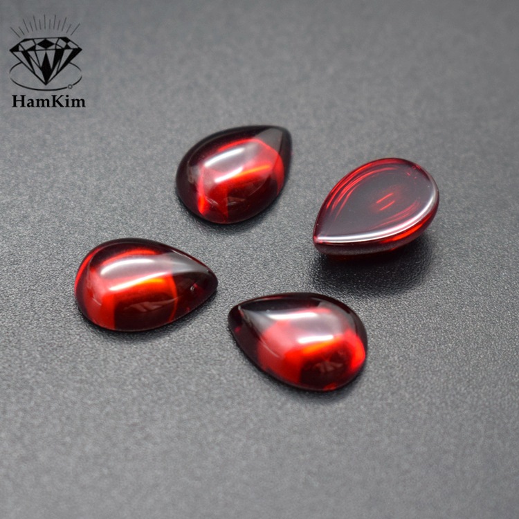 梨形 平底石榴红