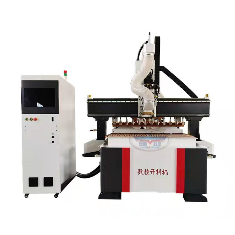 直排换刀加工中心直排换刀开料机多工序开料机板式家具下料机数控