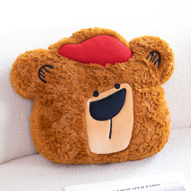 韩系三只小熊抱枕毛绒玩具公仔玩偶娃娃