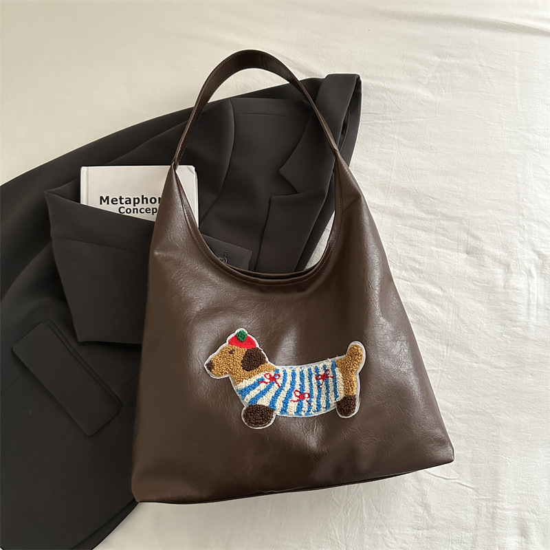 Bolsas retro de gran capacidad para mujeres 2024 nuevo otoño y invierno ocio multifuncional bolsas de hombro para trabajar bolsas de viaje