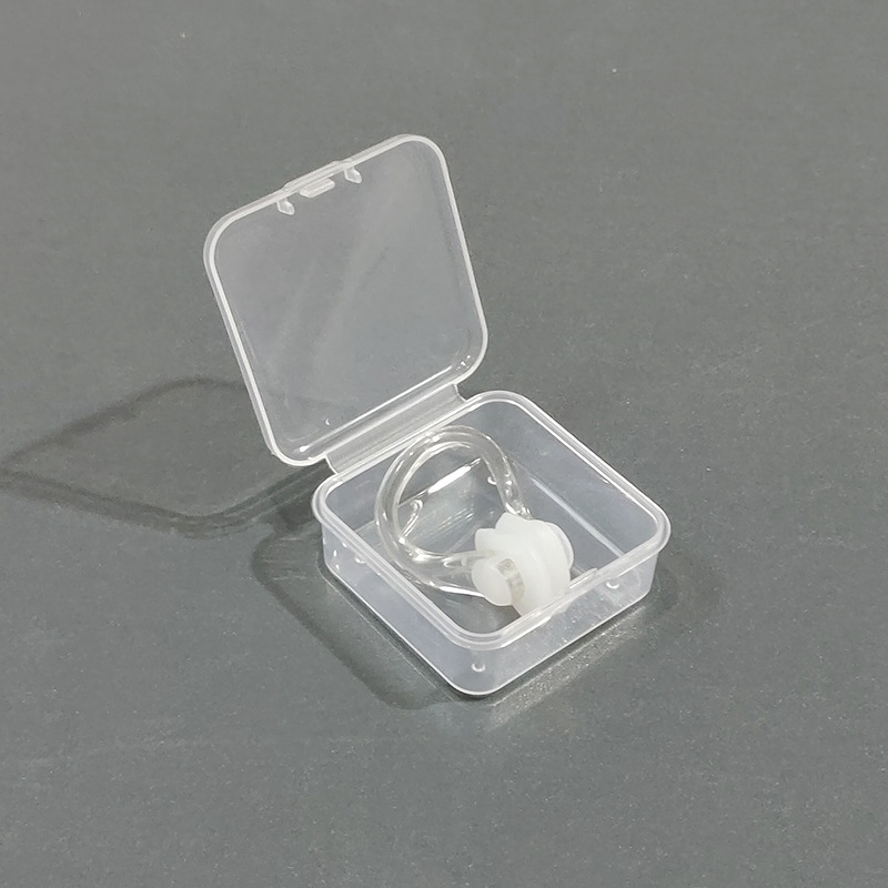 Transparent white nose clip [boxed]