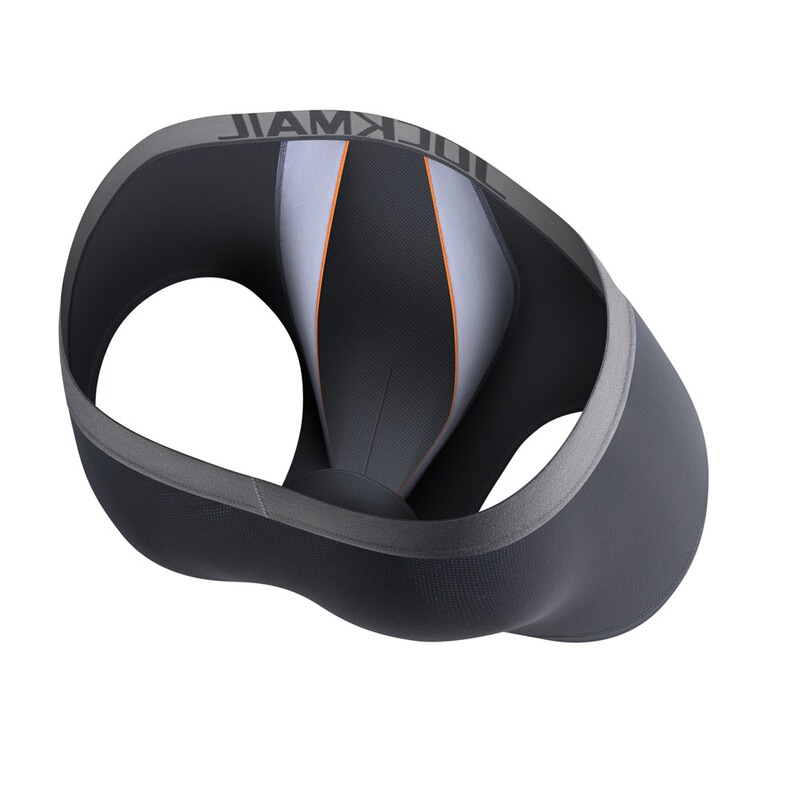 Men's boxer pants ice silk 3D hammock mesh bag U convex anti-walking position bullet type separation boxer pants JM468