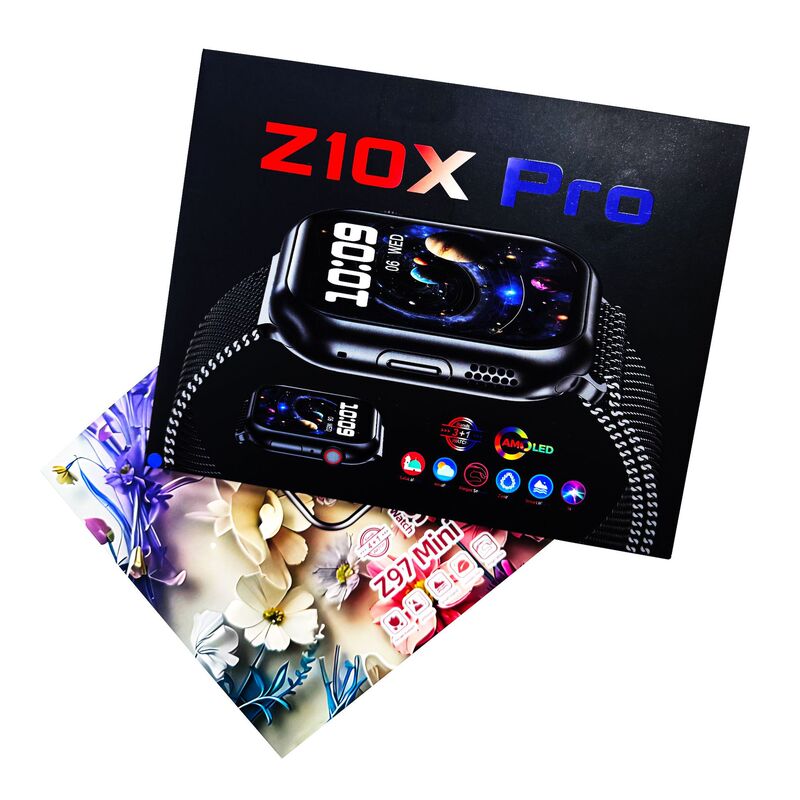 Cross-Border Hot-Selling Product Z10X Pro Smart Watch 4-in-1 Set with Bluetooth Calling, Gesture Control + Voice Assistant