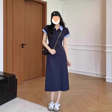 ���뷨ʽ����ײɫpolo������ȹŮ2026�ļ���mm���ݸ���������ȹ��