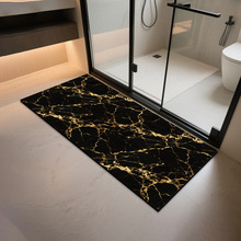 硅藻泥吸水免洗地垫家用门口入户浴室厨房卫生间橡胶进门耐脏脚垫