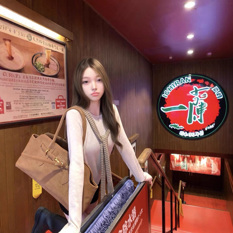 盘盘秀场乖乖牌固定帽子！ 羊毛假两件披肩系带针织衫|undefined