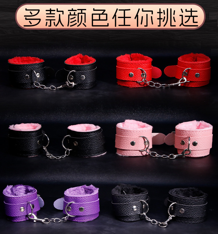 Adult Bondage Kit with Nipple Clamps, Eye Mask, Handcuffs and Rope — detail image 7