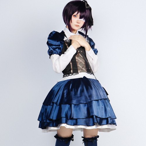 The second disease in the foggy city also wants to fall in love cos costume Xiaoniaoyu Liuhua singing costume dress Lolita cosplay