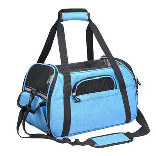 Cat Carrier Bag, Portable Small Pet Carrier Bag, Breathable Cat Travel Bag, Car-Mounted, Hand-Held, Cross-Body Pet Bag