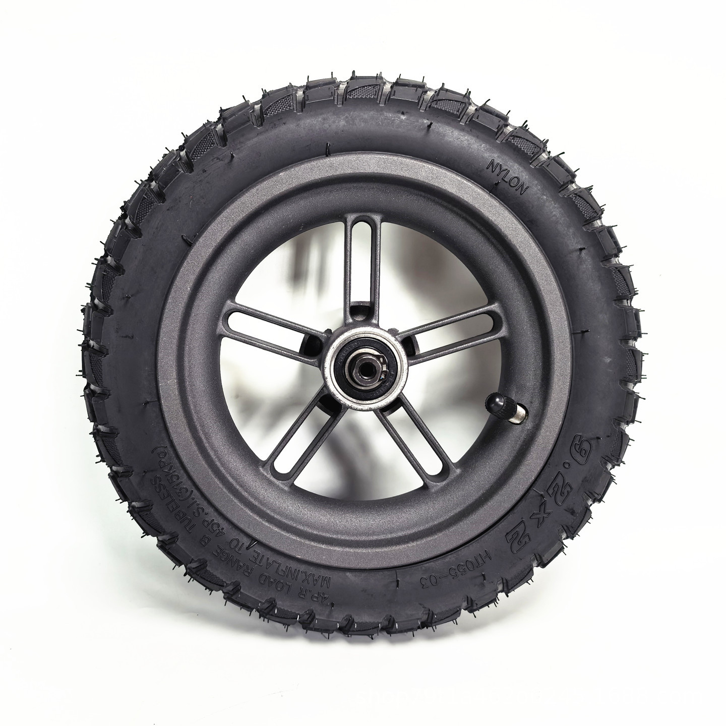 Xiaomi electric scooter enlarged inflatable tire rear wheel assembly 9.2x2 off-road vacuum tire wheel inner and outer tire set