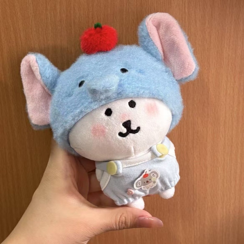 10cmコットンドール 13cm自虐クマ「エレファントアップル」ベビー服セット かわいい人形着せ替えアクセサリー|undefined
