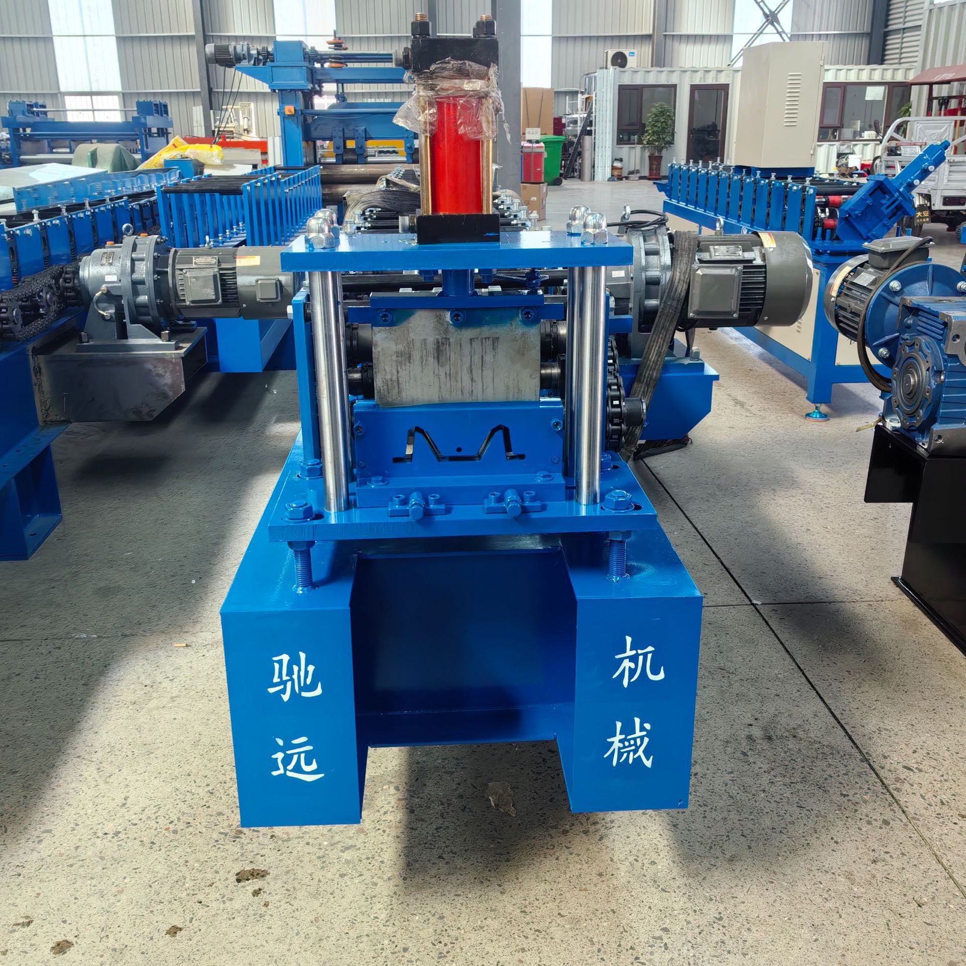 M型水槽成型机 大水槽全自动成型机器光伏发电新能源水槽成型设备