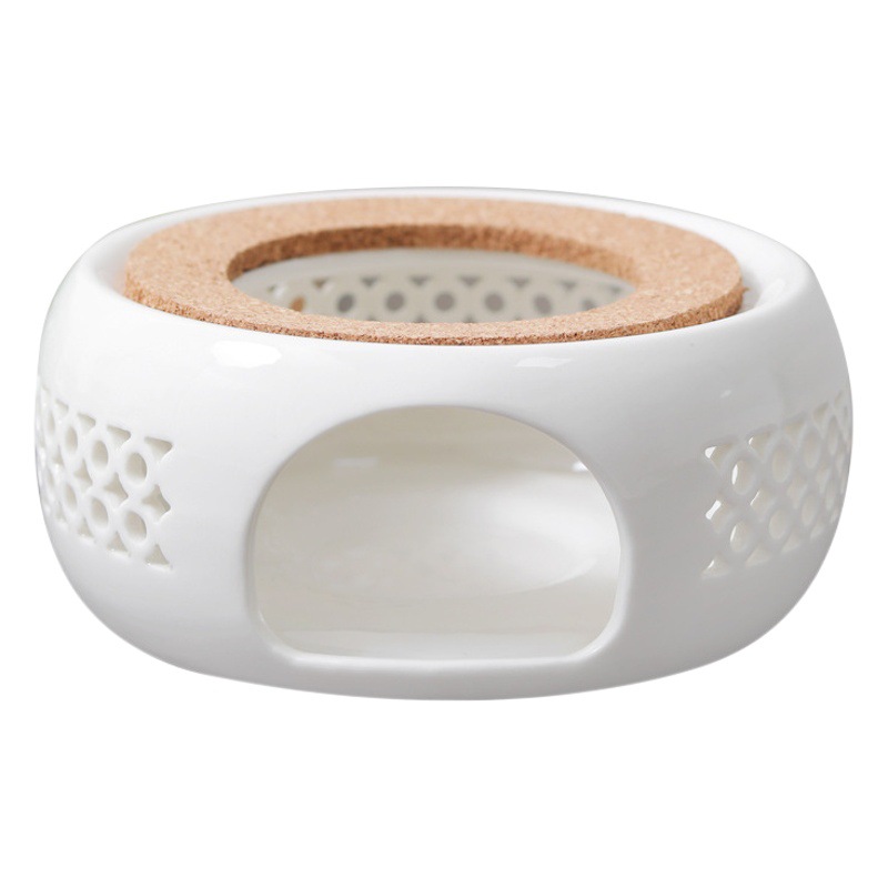Directo de fábrica de té de la vela calentador de cerámica de la preservación del calor del hogar calefacción calentador de té restaurante Hotel calentador de té