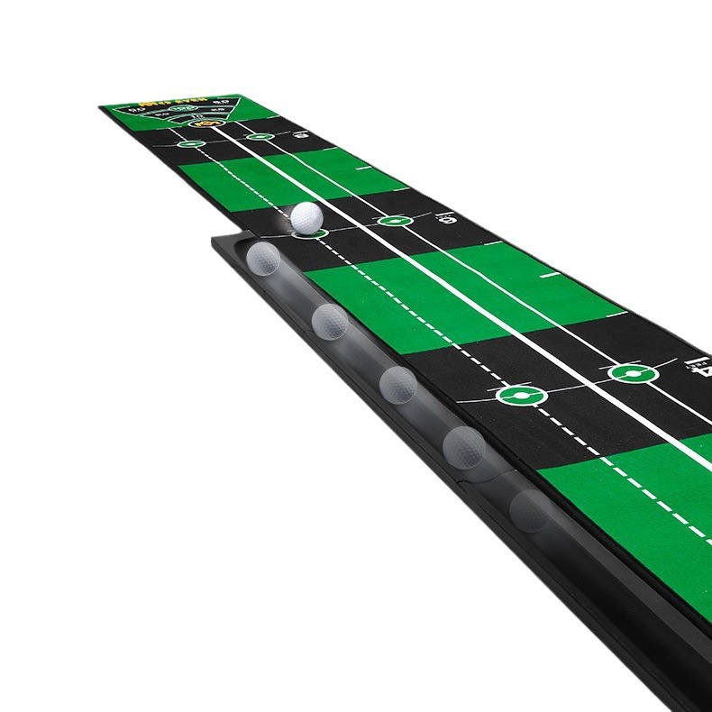 Bộ tập golf gỗ từ tính tự động hồi bóng 3m — [M22TL01] Máy tập thanh đẩy gỗ 3m