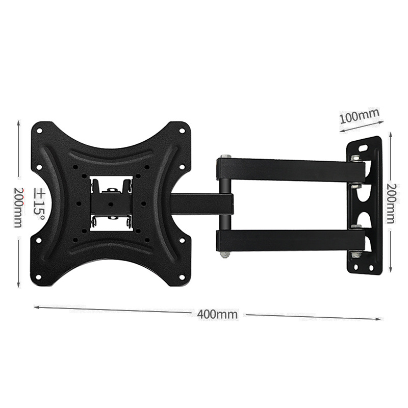 Fábrica de fuente TV multifunción pantalla LCD pared telescópico 117B - 2 soporte giratorio universal